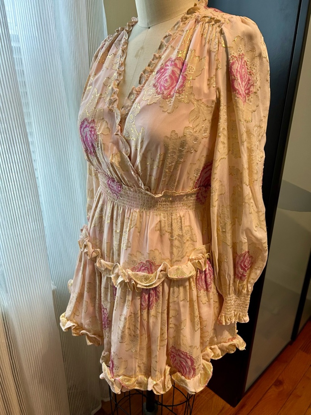 LoveShakeFancy Spruce Pink Floral Dress